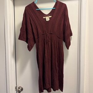 MAX Studio Burgundy Knit Dress